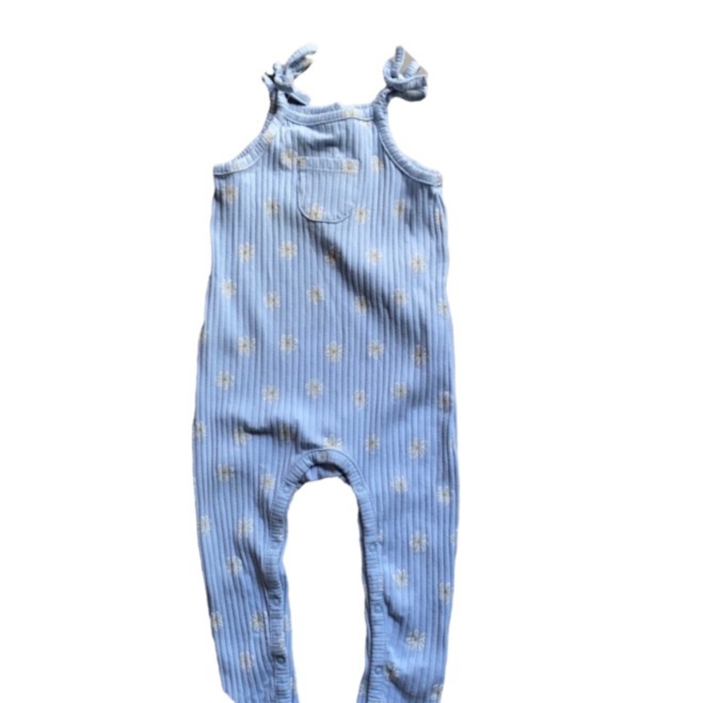 Jessica Simpson ribbed daisy romper